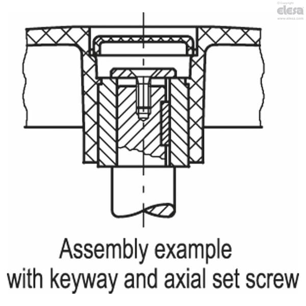 Fold-away Handle, VDS.100+IR A-3/8